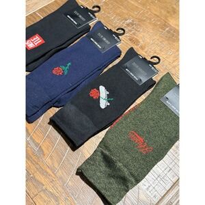 NWT Lot Steve Madden Mens Crew Socks 6-12.5 Skateboard Hustle Streetwear Urban